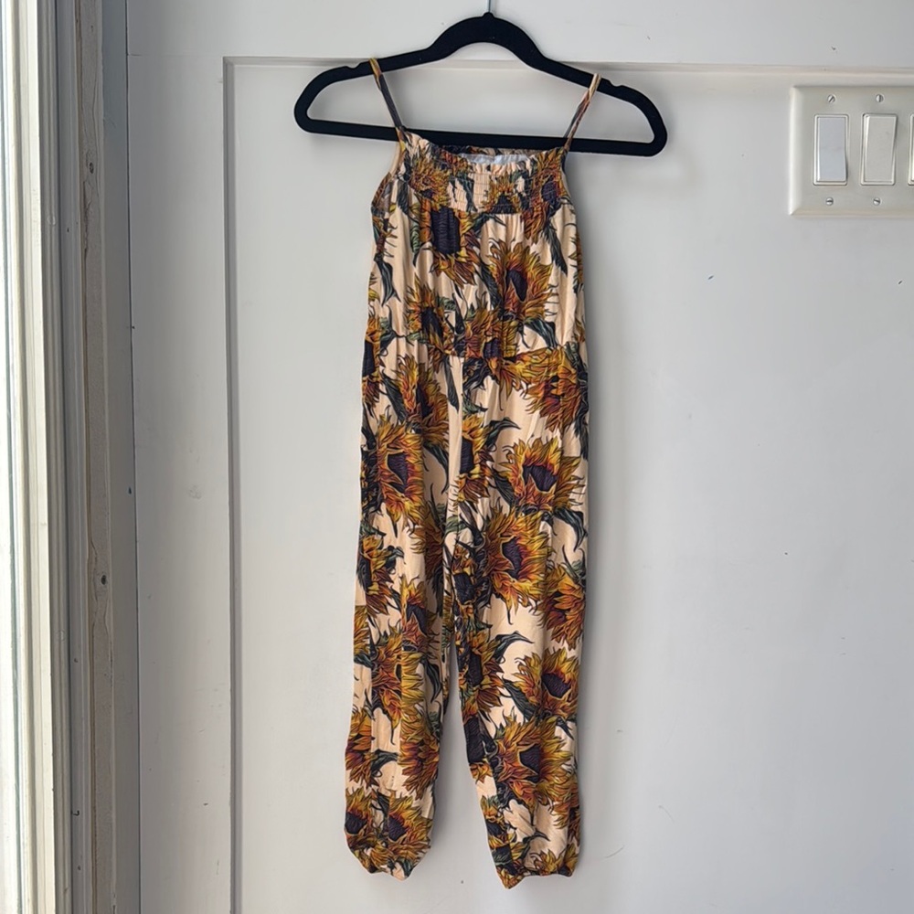 Posh Peanut Sunflower Jumpsuit